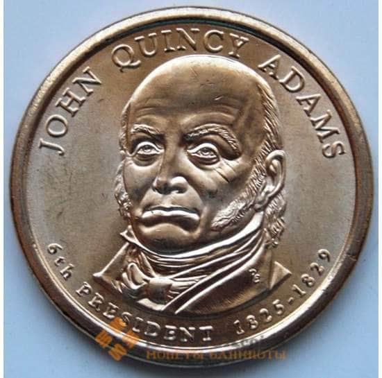 США 1 доллар 2008 D 6-й президент США Джон Куинси Адамс КМ427 aUNC арт. 6340