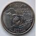 Монета США 25 центов 2004 D Серия: "Штаты", Штат: Мичиган КМ355 aUNC арт. 6462