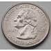 Монета США 25 центов 2003 D КМ343 aUNC Серия Штаты Штат Иллинойс арт. 6466