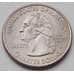 Монета США 25 центов 2009 P Виргинские острова  КМ449 aUNC арт. 6479