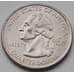 Монета США 25 центов 2007 D Серия: "Штаты", Штат: Вашингтон КМ397 aUNC арт. 6480