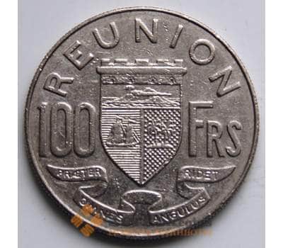 Монета Реюньон 100 франков 1964 КМ13 XF арт. 6330