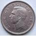 Монета Новая Зеландия 1/2 кроны 1951 КМ19 XF арт. 6214