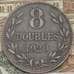 Монета Гернси 8 дублей 1920 КМ14 XF арт. 6227