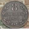 Гернси 8 дублей 1920 КМ14 XF арт. 6227