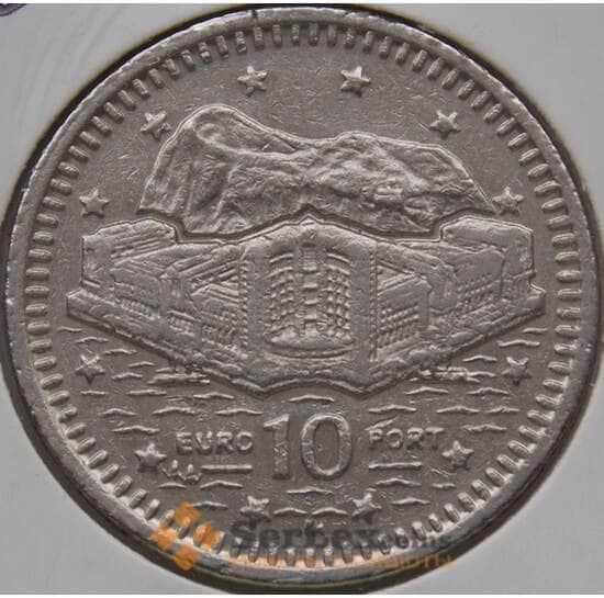 Гибралтар 10 пенсов 1999 КМ776 VF арт. 6241