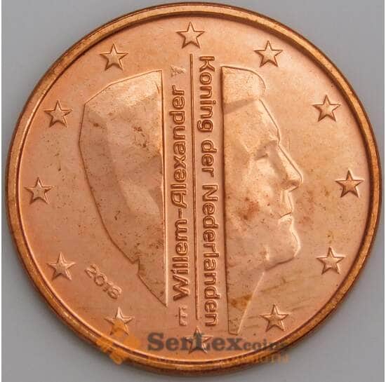 Нидерланды монета 5 центов 2018 КМ346 UNC арт. 45979