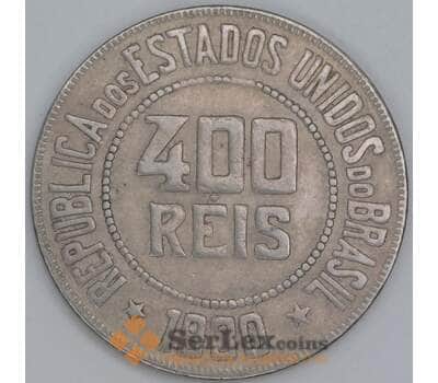 Бразилия 400 реалов 1930 КМ520 VF арт. 56345