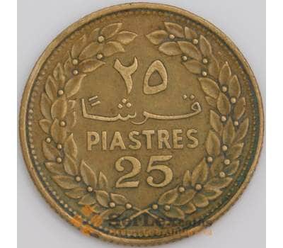 Ливан монета 25 пиастров 1970 КМ27.1 ХF арт. 45603