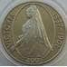 Монета Тристан-да-Кунья 50 пенсов 2001 КМ13 UNC 100 лет со дня сметри Виктории арт. 13706