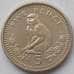 Монета Гибралтар 5 пенсов 2001 КМ775 aUNC (J05.19) арт. 15564