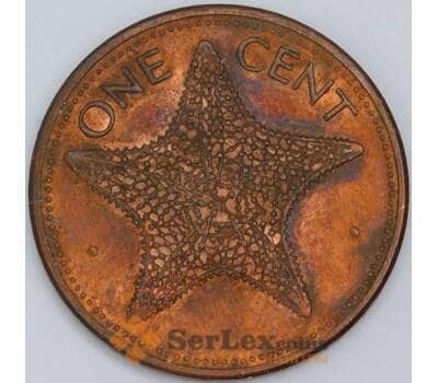 Багамские острова 1 цент 1989 КМ59a XF арт. 57510