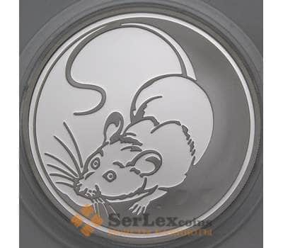 Монета Россия 3 рубля 2008 Proof Год Крысы арт. 29687