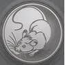 Россия 3 рубля 2008 Proof Год Крысы арт. 29687