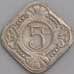 Нидерландские Антиллы монета 5 центов 1957 КМ6 XF арт. 47629