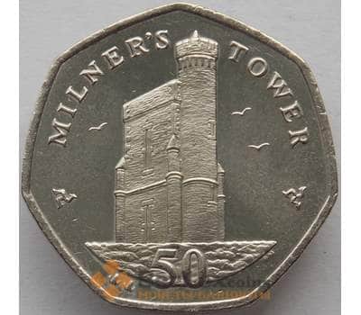 Монета Мэн остров 50 пенсов 2004 КМ1258 UNC (J05.19) арт. 15240