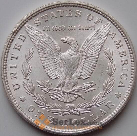 США 1 доллар 1896 КМ110 AU Морган арт. 8659