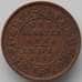 Монета Британская Индия 1/4 анна 1895 КМ486 AU арт. 11418