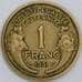 Франция 1 франк 1931 КМ885 VF  арт. 57419