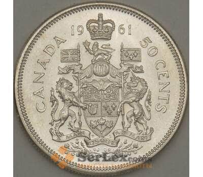 Монета Канада 50 центов 1961 BU  арт. 21704