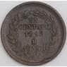 Мексика монета 1 сентаво 1892 КМ391 AU арт. 45722