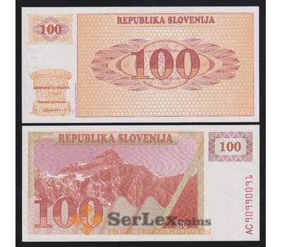 Словения 100 толаров 1990 Р6а UNC арт. 53829