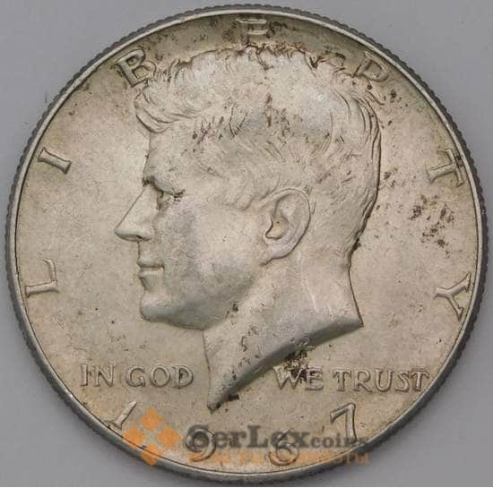 США 1/2 доллара 1967 КМ202а XF Кеннеди арт. 31491