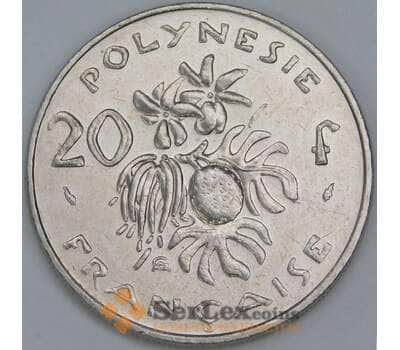 Французская Полинезия 20 франков 1991 КМ9 aUNC арт. 56916