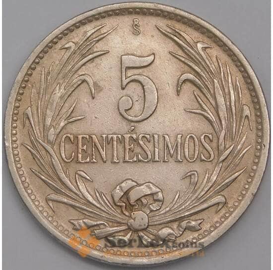 Уругвай 5 сентесимо 1941 КМ21 XF арт. 40478