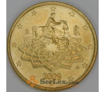 Италия 50 евроцентов 2009 КМ249 UNC арт. 53775