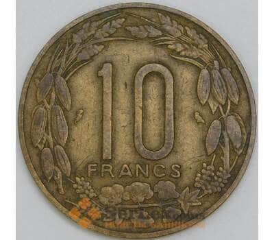 Экваториальная Африка 10 франков 1961 КМ2 F арт. 56318