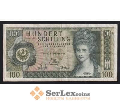 Австрия 100 шиллингов 1969 Р146 F второй выпуск арт. 55084