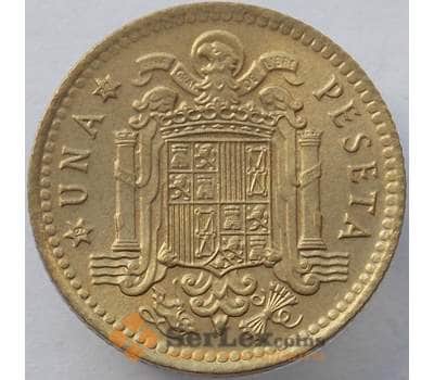 Монета Испания 1 песета 1975 КМ806 UNC (J05.19) арт. 15620