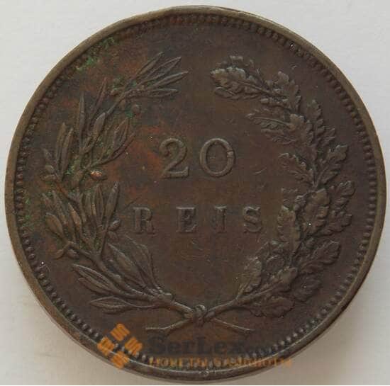 Португалия 20 рейс 1892 КМ533 VF Карлос I (J05.19) арт. 16634