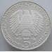 Монета Германия 5 марок 1974 КМ138 Proof Серебро Конституция (J05.19) арт. 14945
