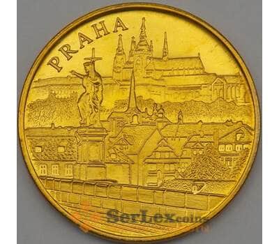 Туристический жетон (медаль) Чехия Пражская информационная служба в капсуле арт. 18829
