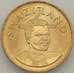 Монета Свазиленд 5 эмалангени 1999 КМ53 UNC Центробанк (J05.19) арт. 18111
