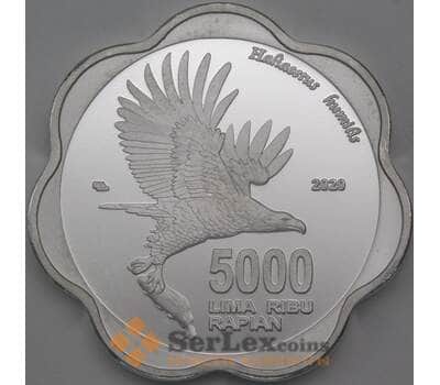 Натуна 5000 рупий 2020 Prooflike UNUSUAL Орлан арт. 26289