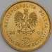 Польша монета 2 злотых 2000 Y389 aUNC Великий Юбилей  арт. 42098