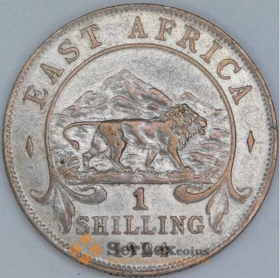 Британская Восточная Африка 1 шиллинг 1924 КМ21 XF арт. 56829