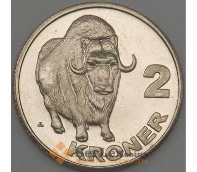 Монета Гренландия 2 кроны 2010 UNC (n17.19) арт. 21119