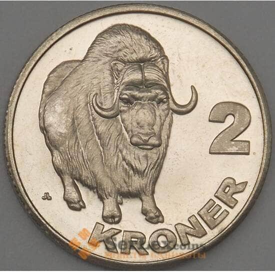 Гренландия 2 кроны 2010 UNC (n17.19) арт. 21119