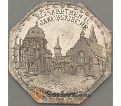 Германия Нюрнберг 20 пфеннигов 1921 Proof ELISABETHEN JAKOBSKIRCHE (j05.19) арт. 19941