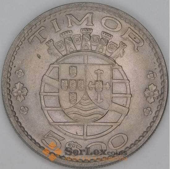 Тимор 5 эскудо 1970 КМ21 UNC арт. 54054