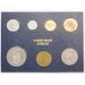Нидерланды набор монет 1 5 10 25 центов 1 и 2,5 гульдена+ жетон 1980 BU арт. 42927