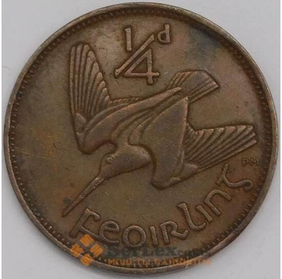 Ирландия 1 фартинг 1/4 пенни 1939 КМ9 XF арт. 40521