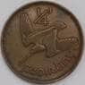 Ирландия 1 фартинг 1/4 пенни 1939 КМ9 XF арт. 40521