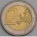 Люксембург 2 евро 2009 КМ107 UNC 10 лет евро арт. 46766
