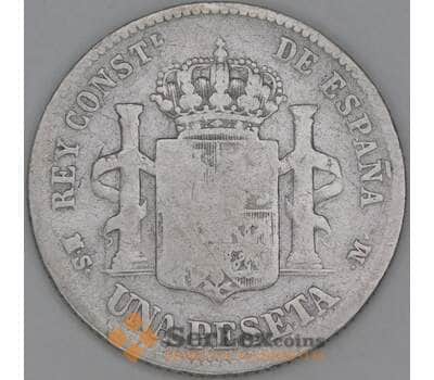 Испания 1 песета 1883 КМ686 VG арт. 53722