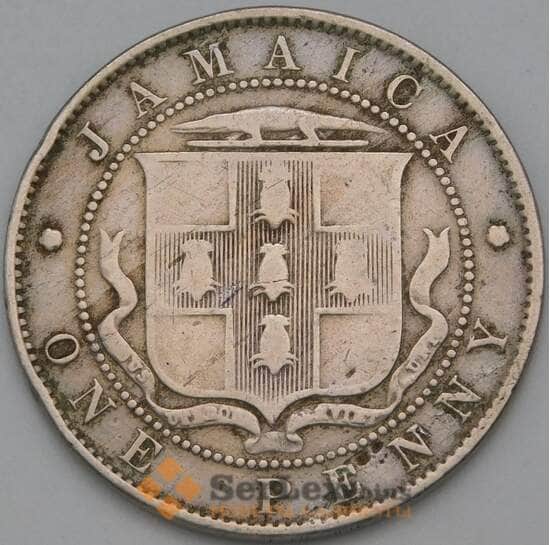 Ямайка 1 пенни 1906 КМ23 VF- арт. 38514
